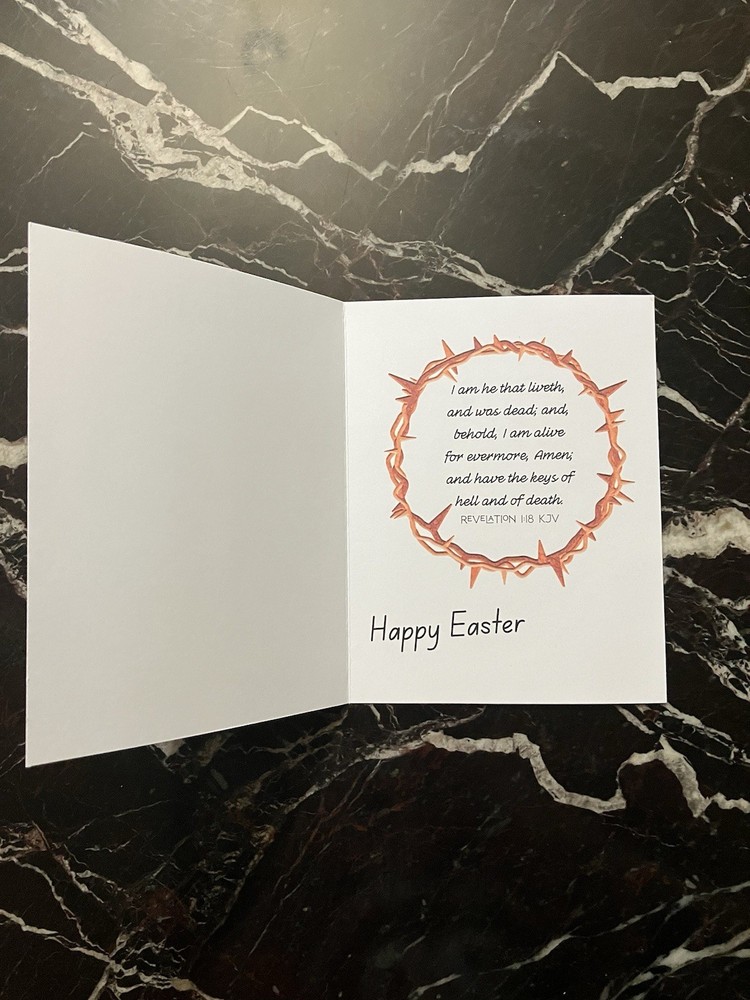 Christian Easter Greeting Card