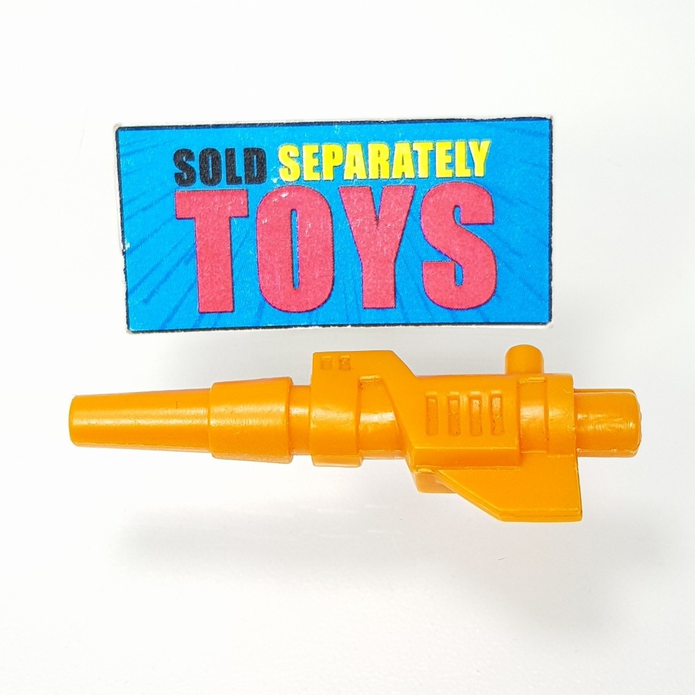 Transformers G1 Strafe GUN blaster Technobot computron orange accessory weapon