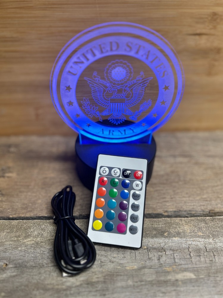 US Army Acrylic Night Light