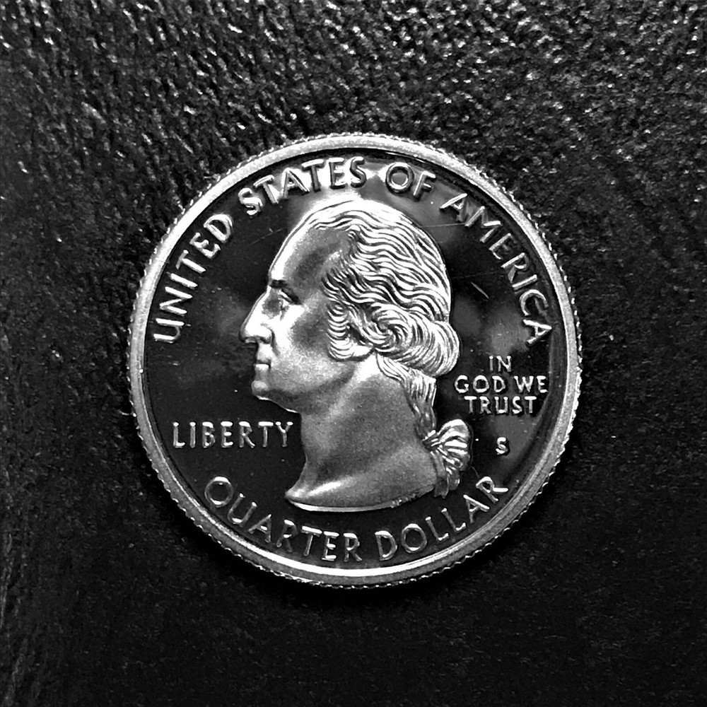 2004 S Proof Iowa State Quarter from Original Proof Set