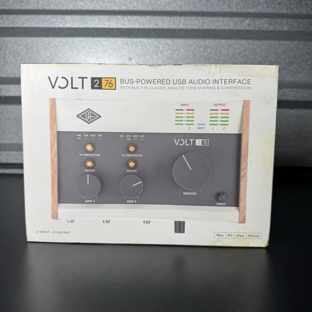 Universal Audio Volt 276 USB Recording Studio Audio Interface