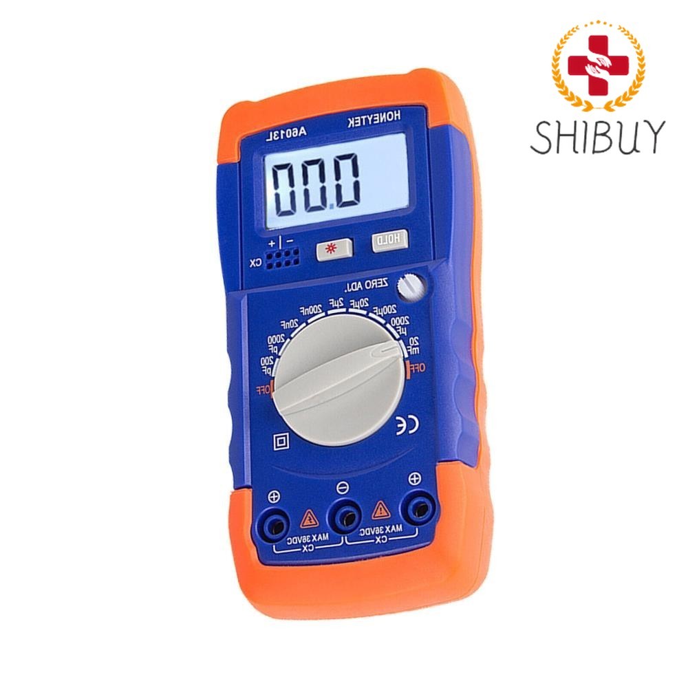 Capacitance Meter Capacitor Electronic Measuring Capacitance Tester US A6013L