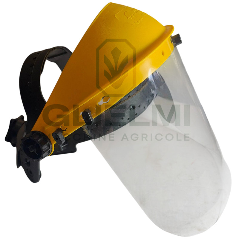 Adjustable Polycarbonate Brushcutter Protective Visor - CE: EN166EU2016