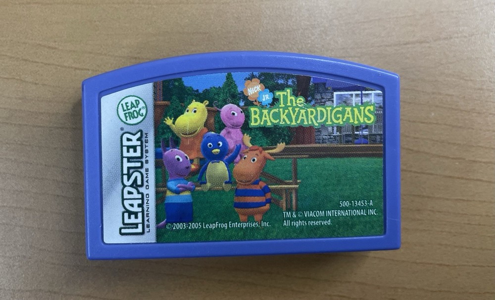 leap frog leapster the backyardigans game