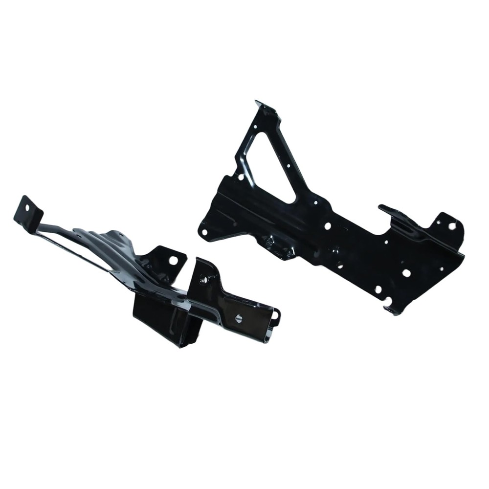 Front Bumper Bracket for Silverado 1500 2016-2018 Black 2PC Left Right