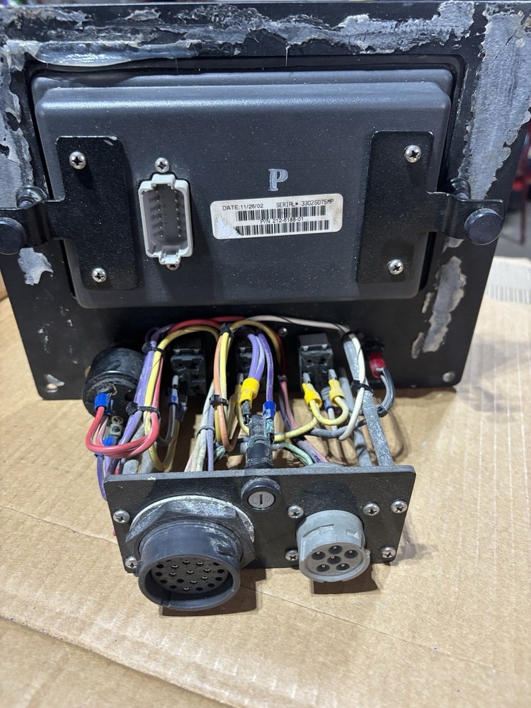 CAT Display Monitor Engine Alarm Electronic Control Panel Multi-Pin Connectors