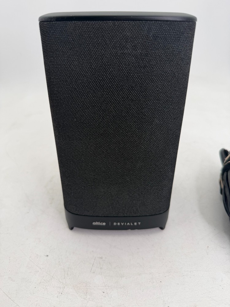 Altice Amplify Devialet Sagemcom Sound Box SBDV01 Bluetooth Smart Speaker Black