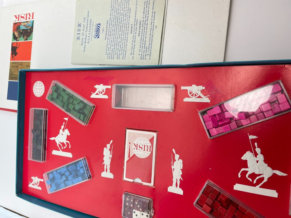 Risk Board Game 1959 Complete VGC