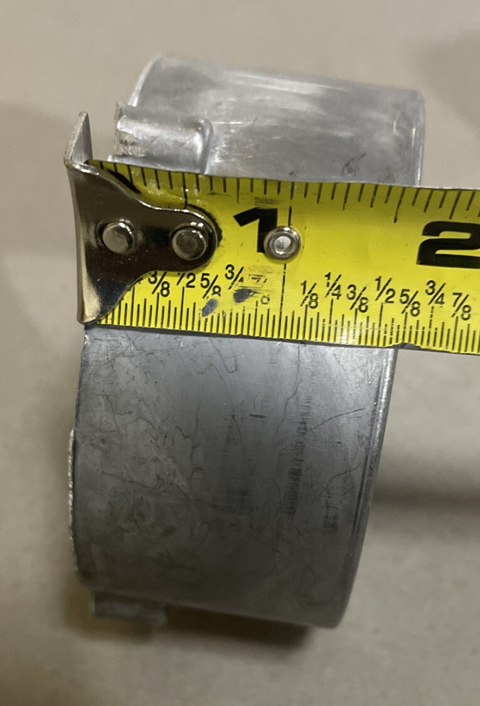 HOUSING BLOCK ONLY for BEI Sensors Optical Incremental Encoder Silver 01070-156