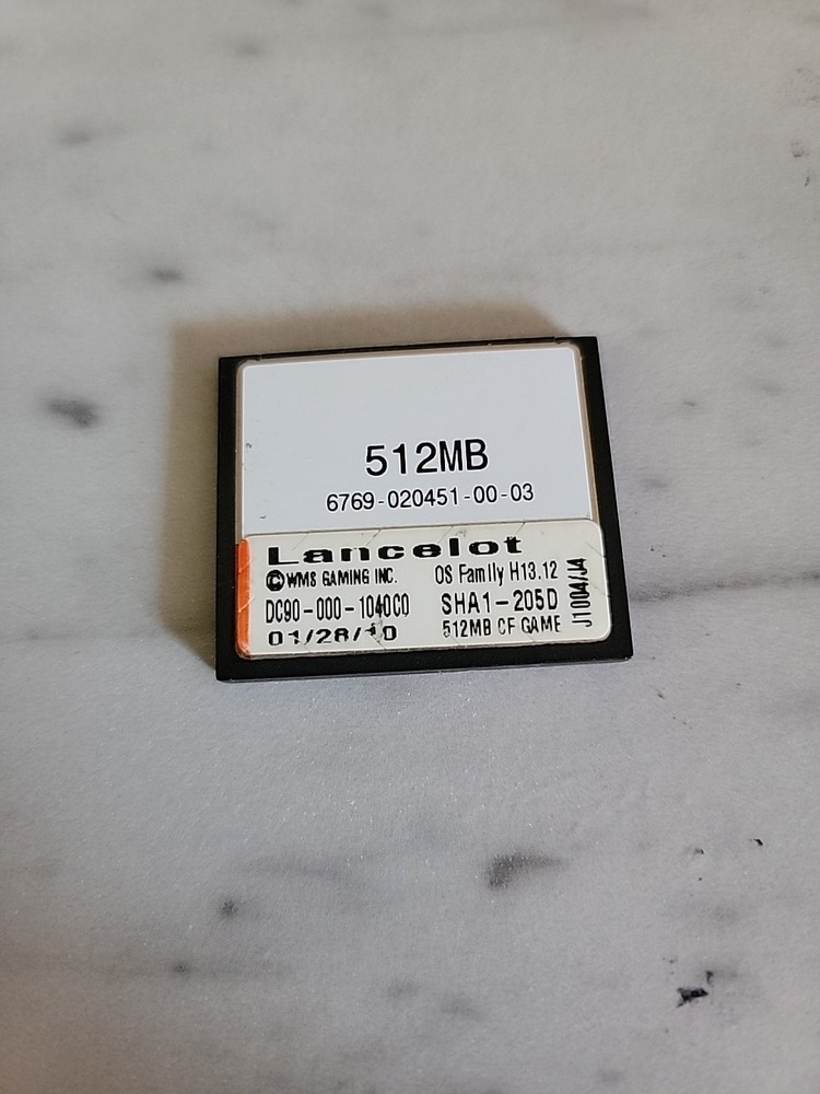 WMS  BB2 SLOT MACHINE SOFTWARE  LANCELOT