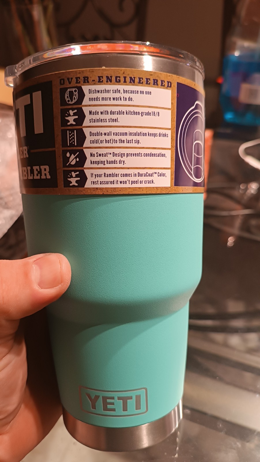 YETI Rambler 30 oz Tumbler Mint New