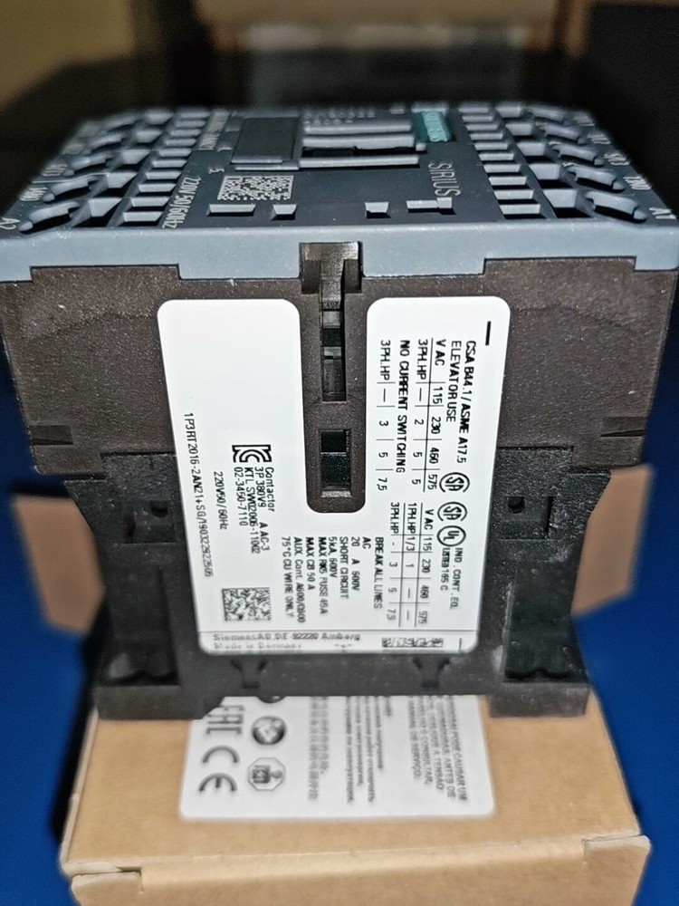 1PCS NEW 3RT2016-2AN21 Contactor SIEMENS