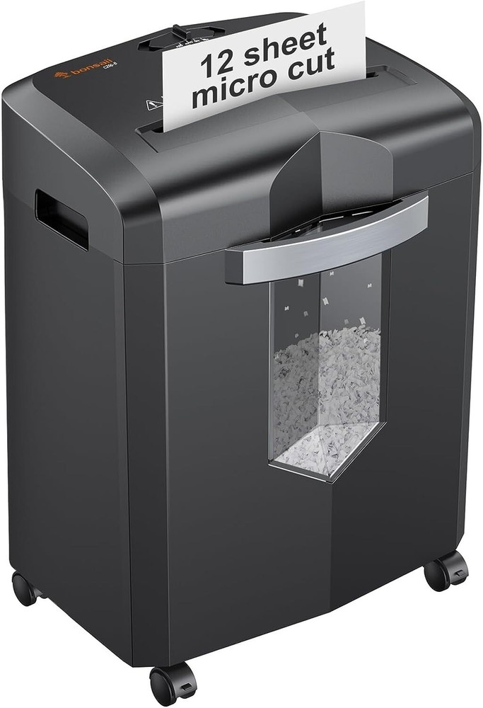 Ultimate High Security Micro Cut Shredder - 60 Minute Run Time - P-4