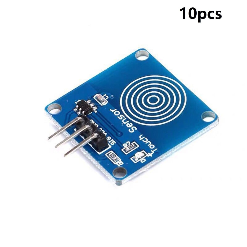 10pcs 1 Channel TTP223B Sensor Module Capacitive Single Way Switch DIY Kit 3-5 V
