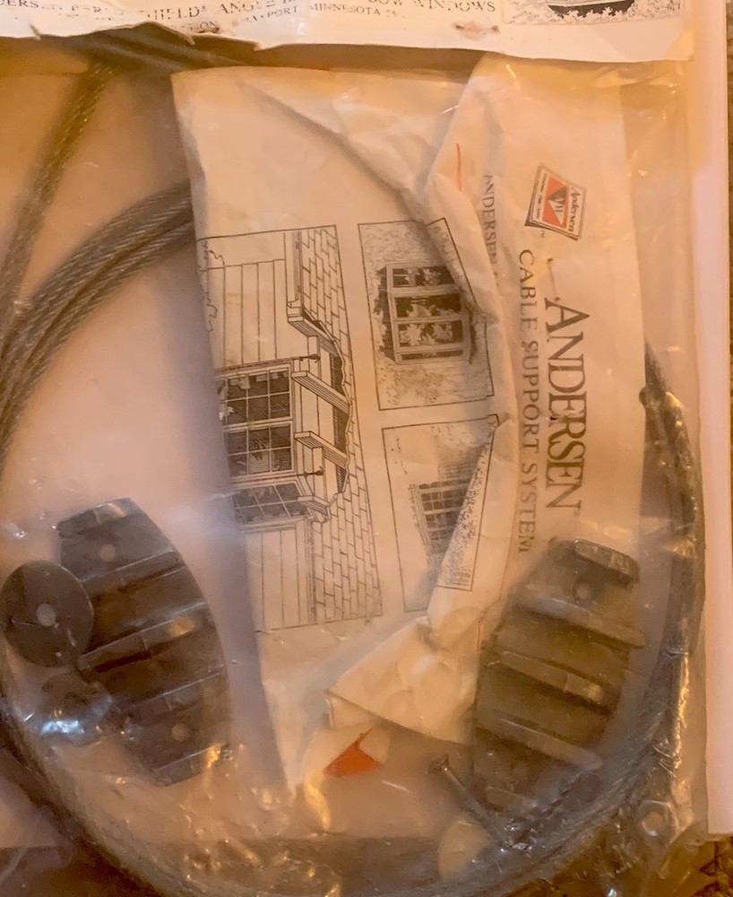 NEW Andersen Cable Support System Perma-Shield Angle Bay & Bow Windows 1355020