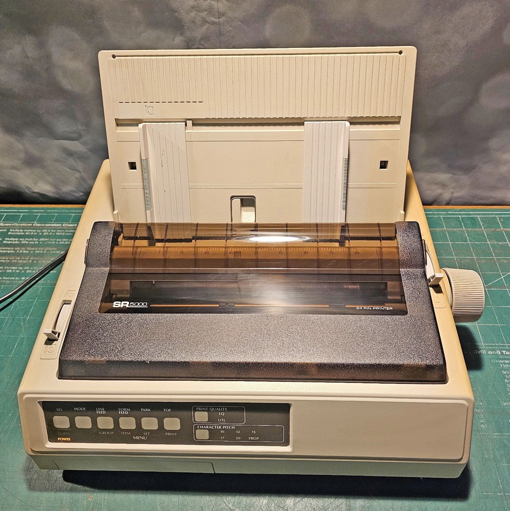 Sears Dot Matrix 24 Pin Printer - Model 217.32422850 - Vintage - Turns On