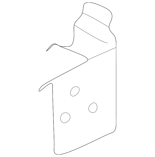 Genuine GM Upper Hinge 15814264