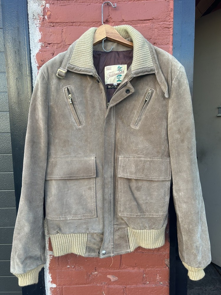 Vintage Sears Field master Jacket Bomber Coat Zip Up