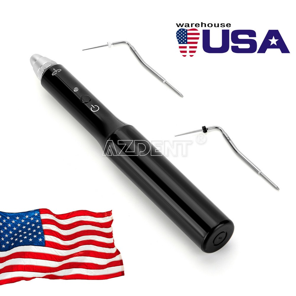 Dental Wireless Endodontic Gutta Percha Obturation System Endo Heated Pen+2 Tips