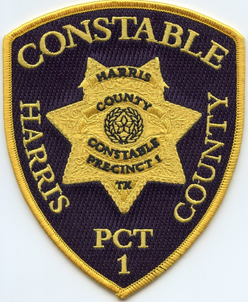 HARRIS COUNTY TEXAS Precinct 1 CONSTABLE sheriff police PATCH