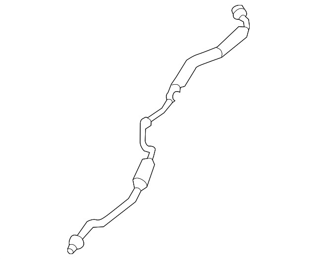 Genuine Nissan Rear AC Line 92440-9NB0A