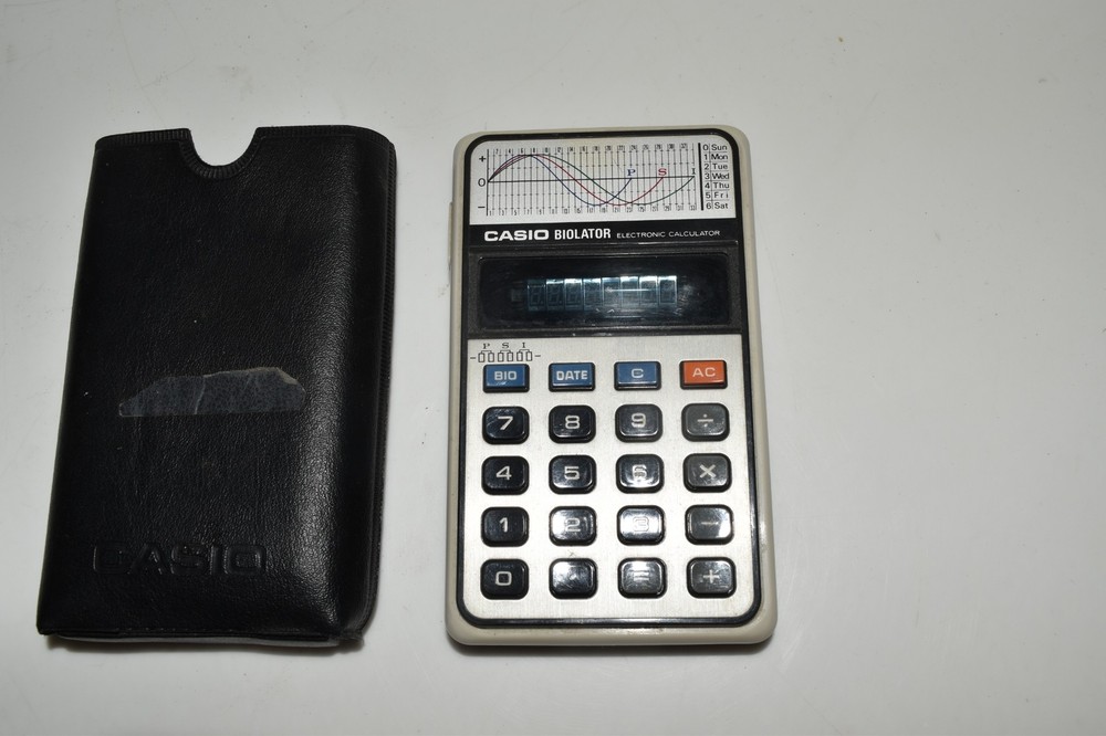 CASIO BIOLATOR ELECTRONIC CALCULATOR (TPL106)