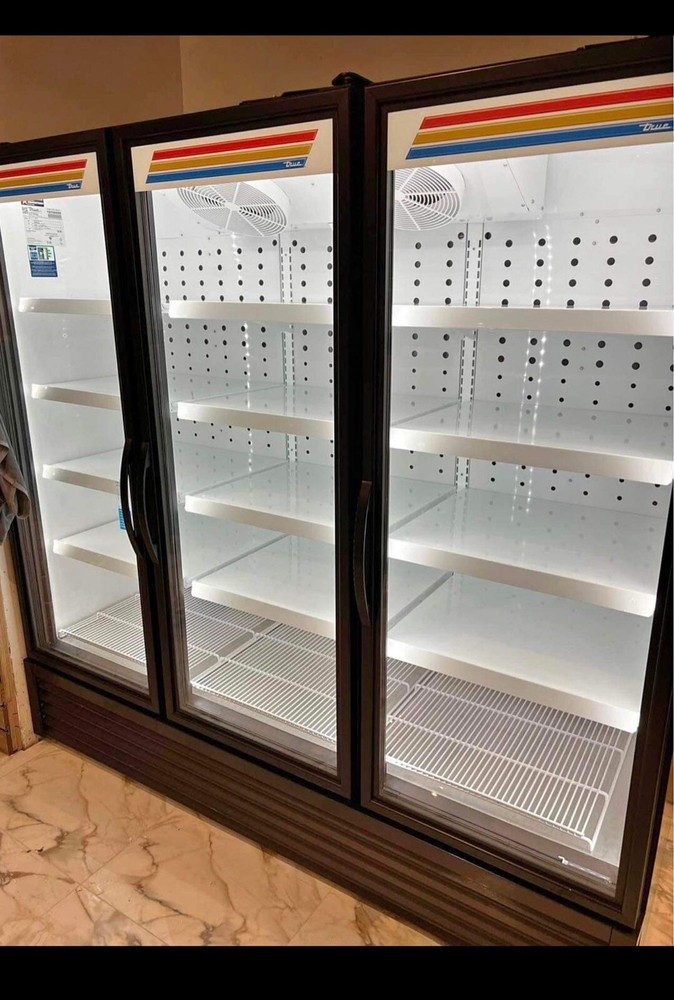true 3 door freezer And Cooler