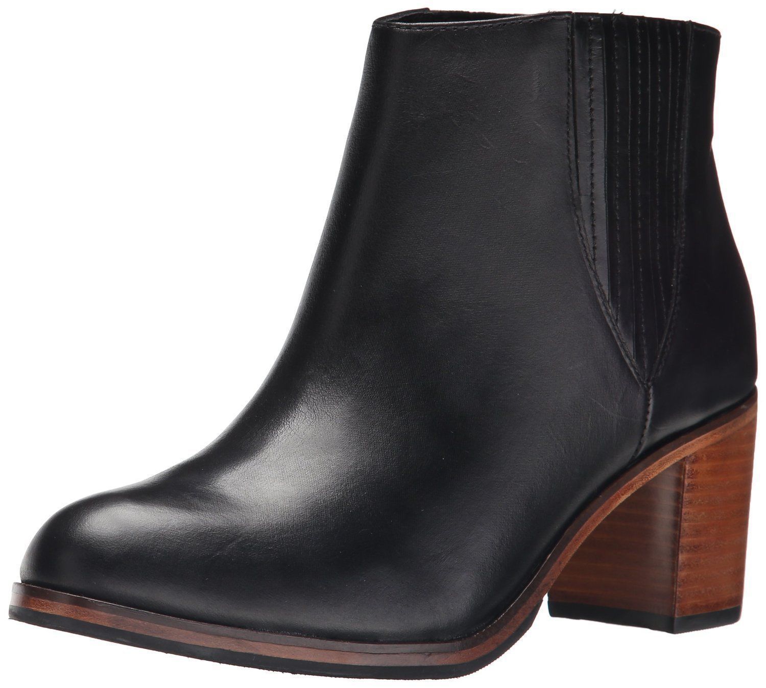 Samantha Pleet x Wolverine 1000 Mile Black Leather Ankle Boots