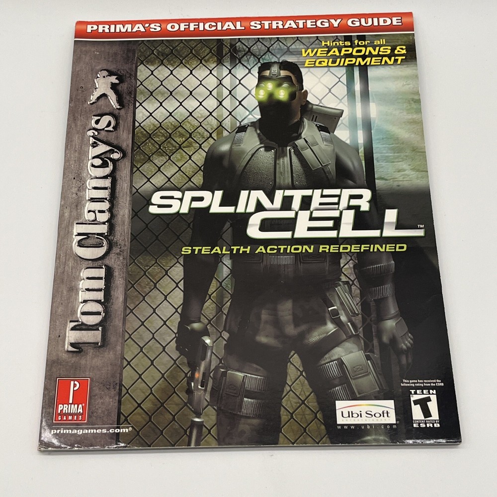 Strategy Guide Rage, Quake 4 & Splinter Cell Guides Only!