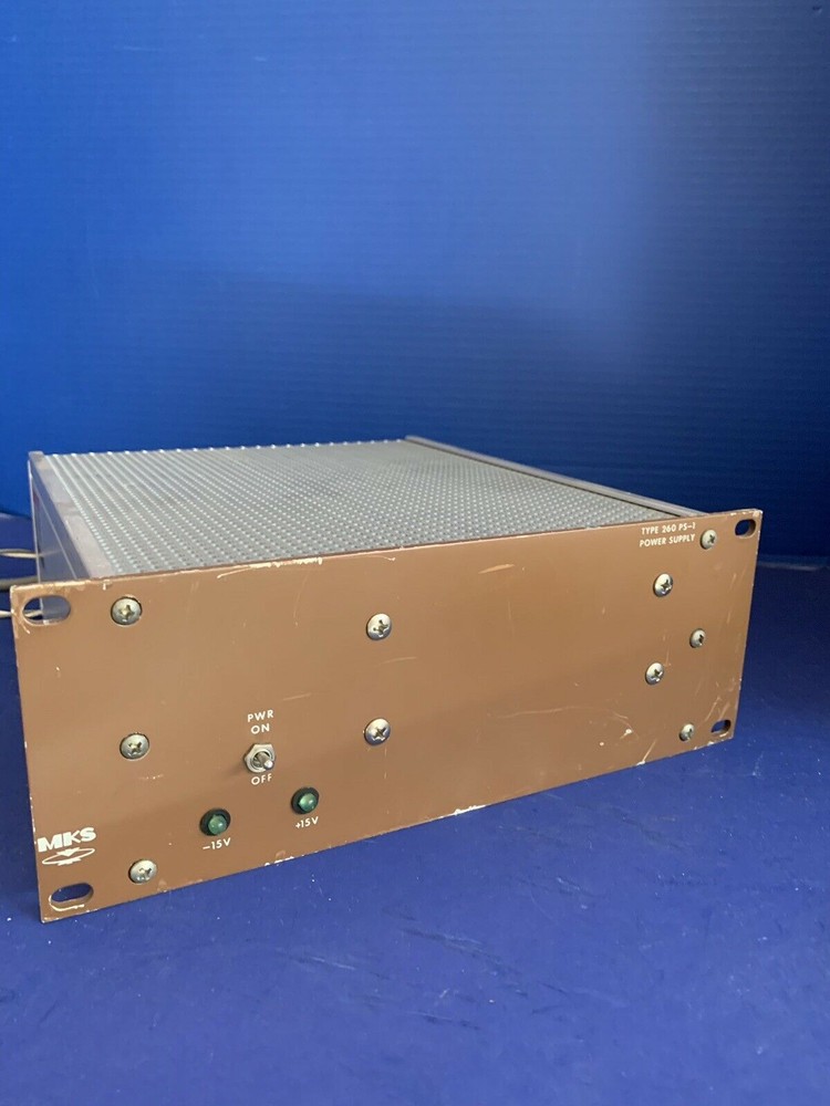 MKS Type 260 PS-1 Power Supply 260PS-1SPPC, Used