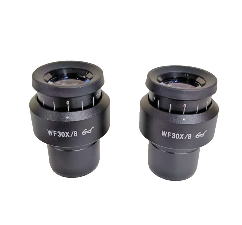 WF30×/8mm Pair 32 mm w Dioptric Focus fr Compound, Polarizing, Stereo Microscope