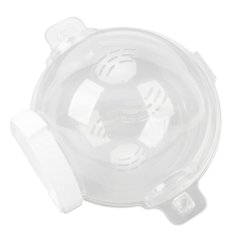 Cat Transparent Muzzle Breathable Prevent Biting Licking Adjustable Cat Hood