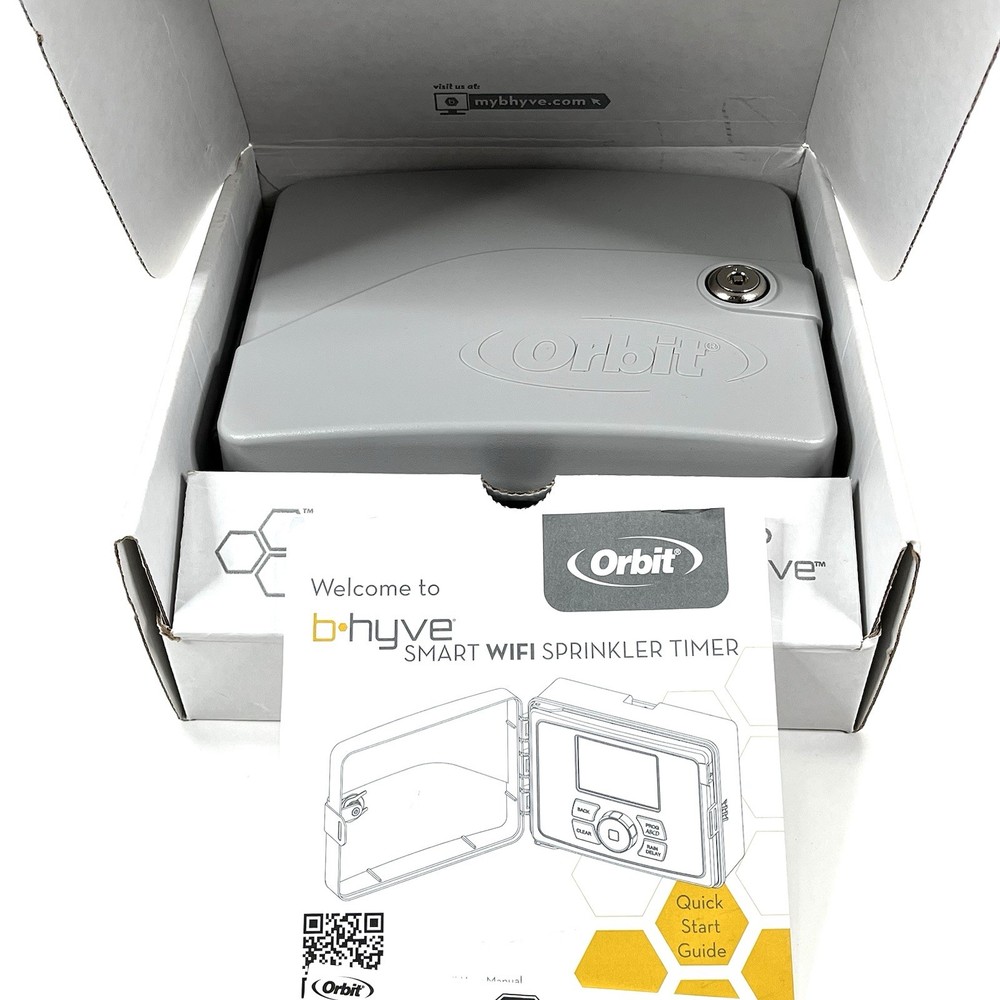 Orbit B-Hyve Smart WiFi Sprinkler Timer 6 Station Irrigation Controller NEW