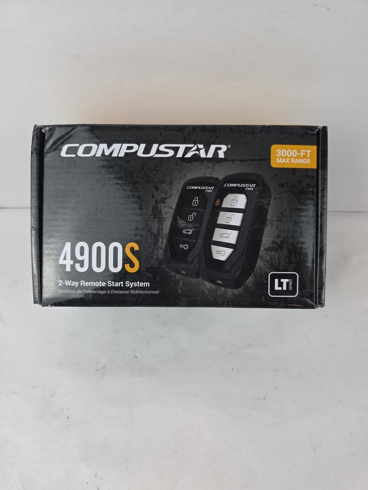 Compustar CS4900-S 4-Button 2-Way, 3000' Remote Start System CS4900S