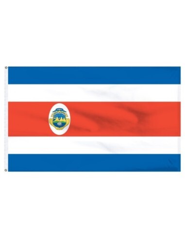 Costa Rica 2' x 3' Indoor Polyester Flag