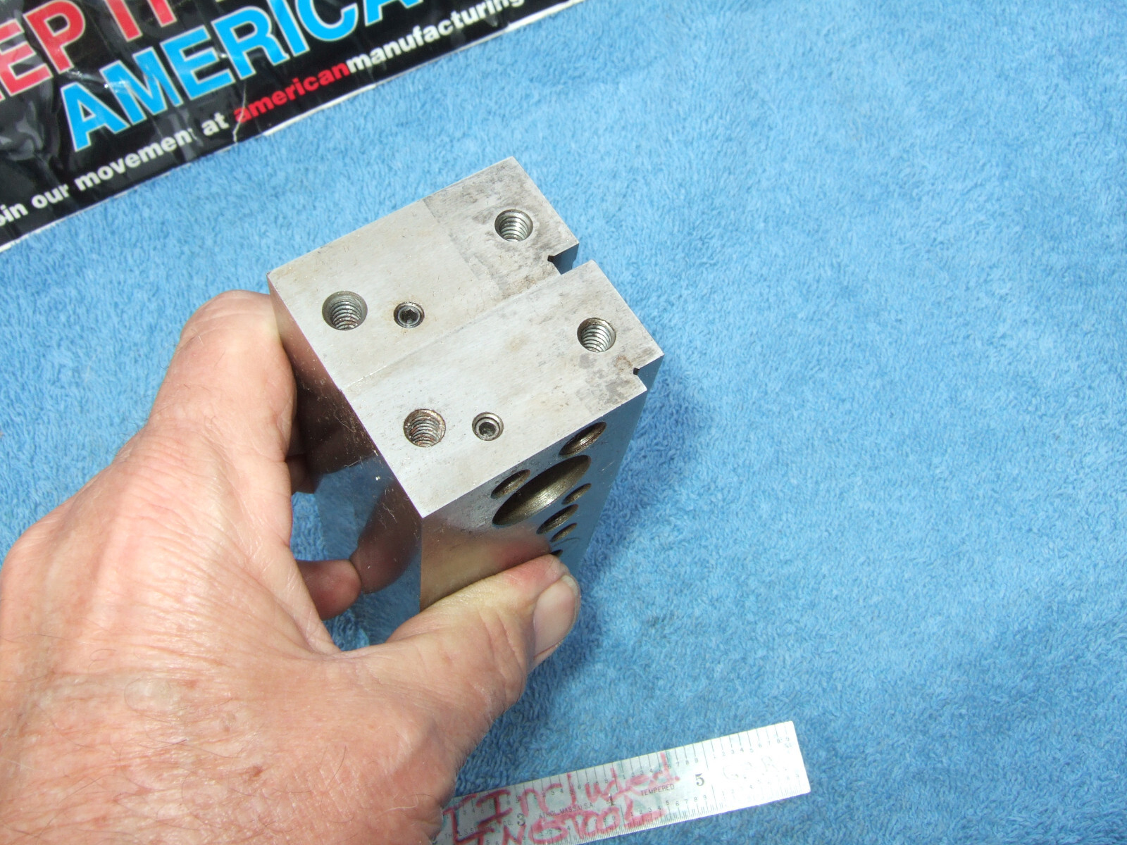 PARALLELS STEP (2) BLOCKS TAPPED MACHINIST TOOLMAKER PRECISE SURFACE GRIND MILL