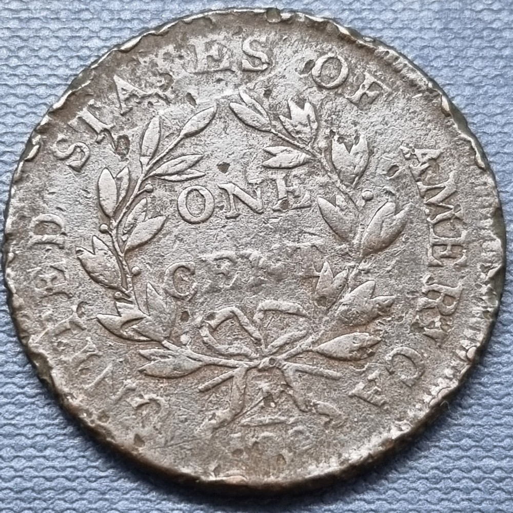 1802 Draped Bust Large Cent 1c Better Grade VF Details #82496