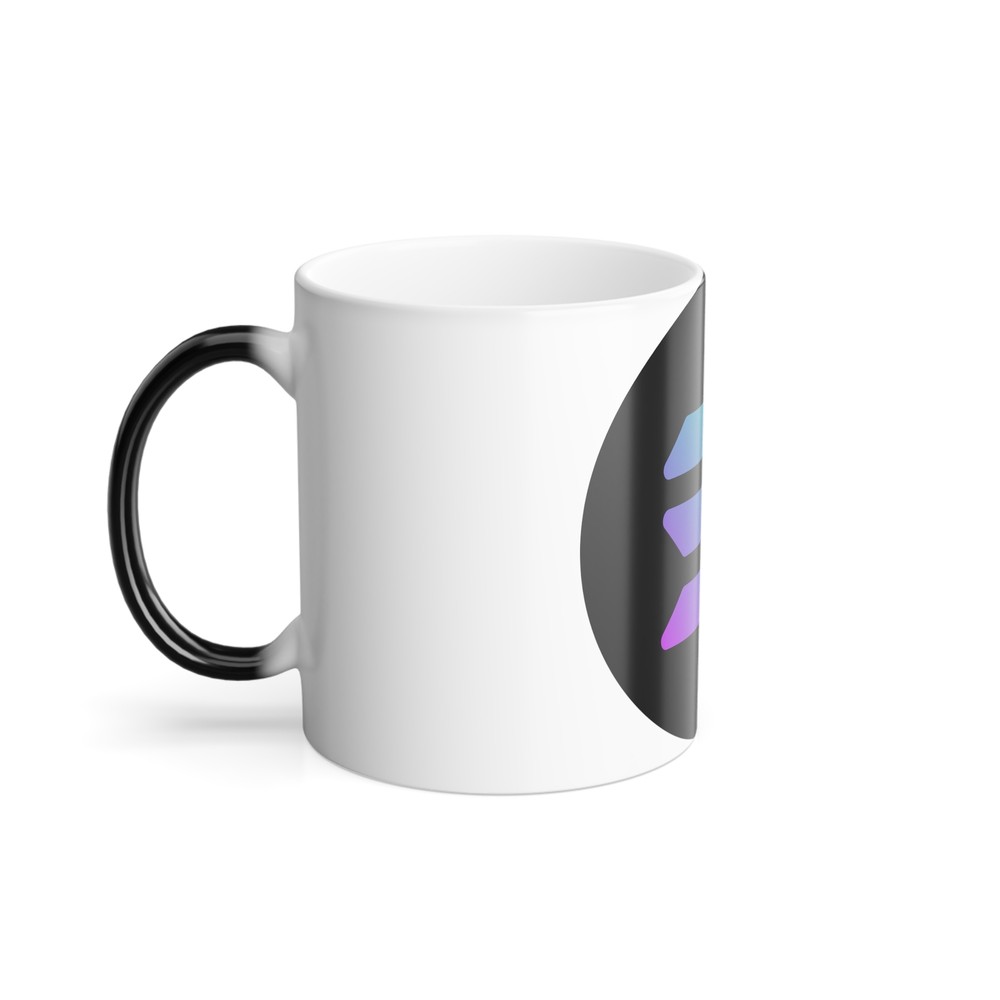 SOLANA SOL (Cryptocurrency) Color Changing Mug 11oz