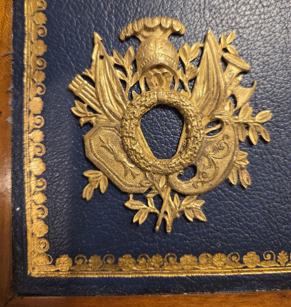 Antique Bronze Neoclassical Pediments