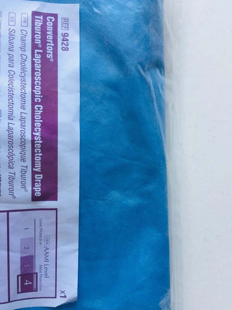 5 pc Tiburon Laparoscopic Drape SIZE 106" X123.5" ( 9428 )