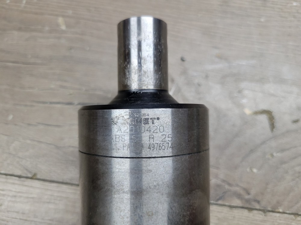 KOMET INDEXABLE BORING HEAD #A2010420 ABS 63 - ABS25 ADAPTER
