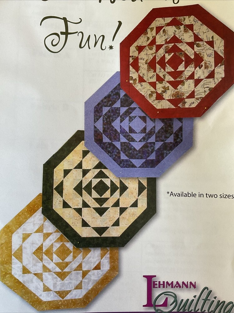 Lehman Quilting Table Topper Quilt Pattern #122 - Sew Much Fun!
