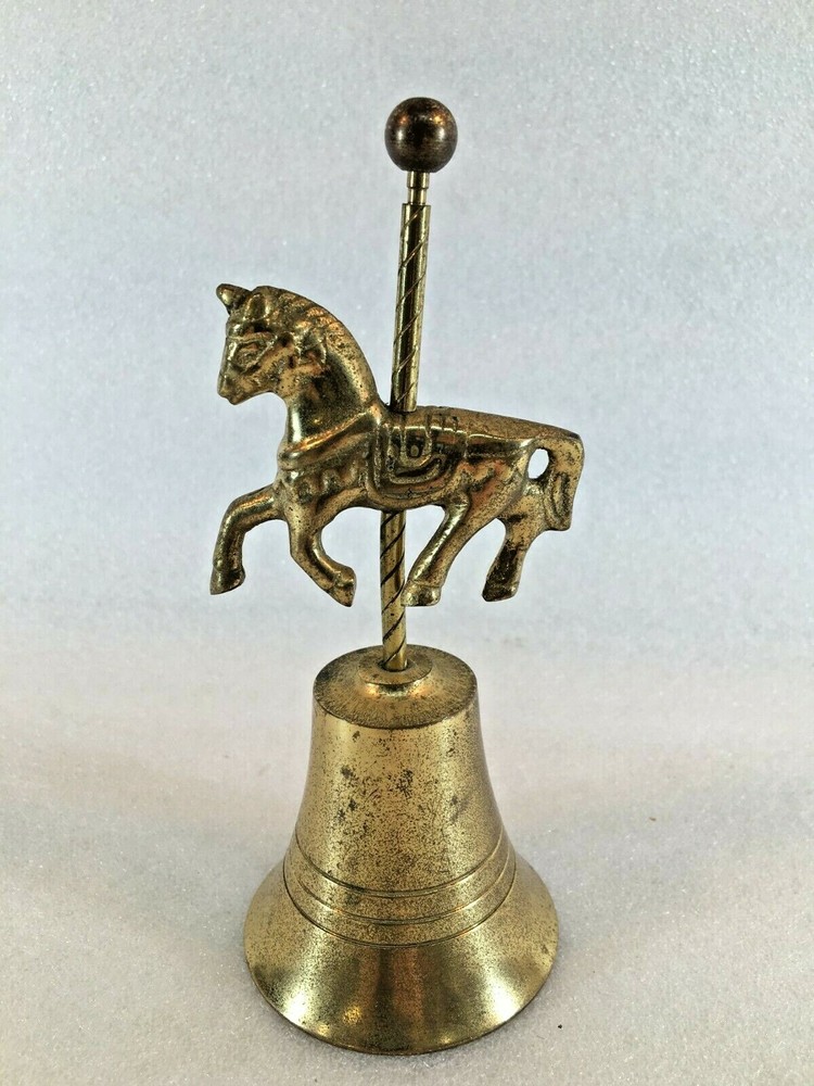 Brass Carousel Horse Bell, No Clapper