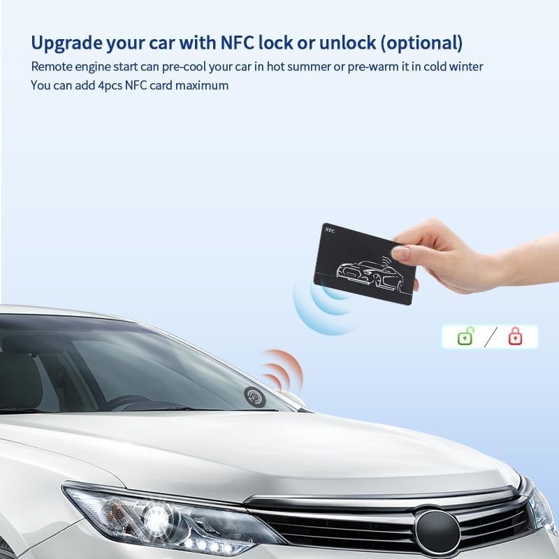 Smart Key Passive keyless Entry Kits with Push Start Button Remote Start PKE ...