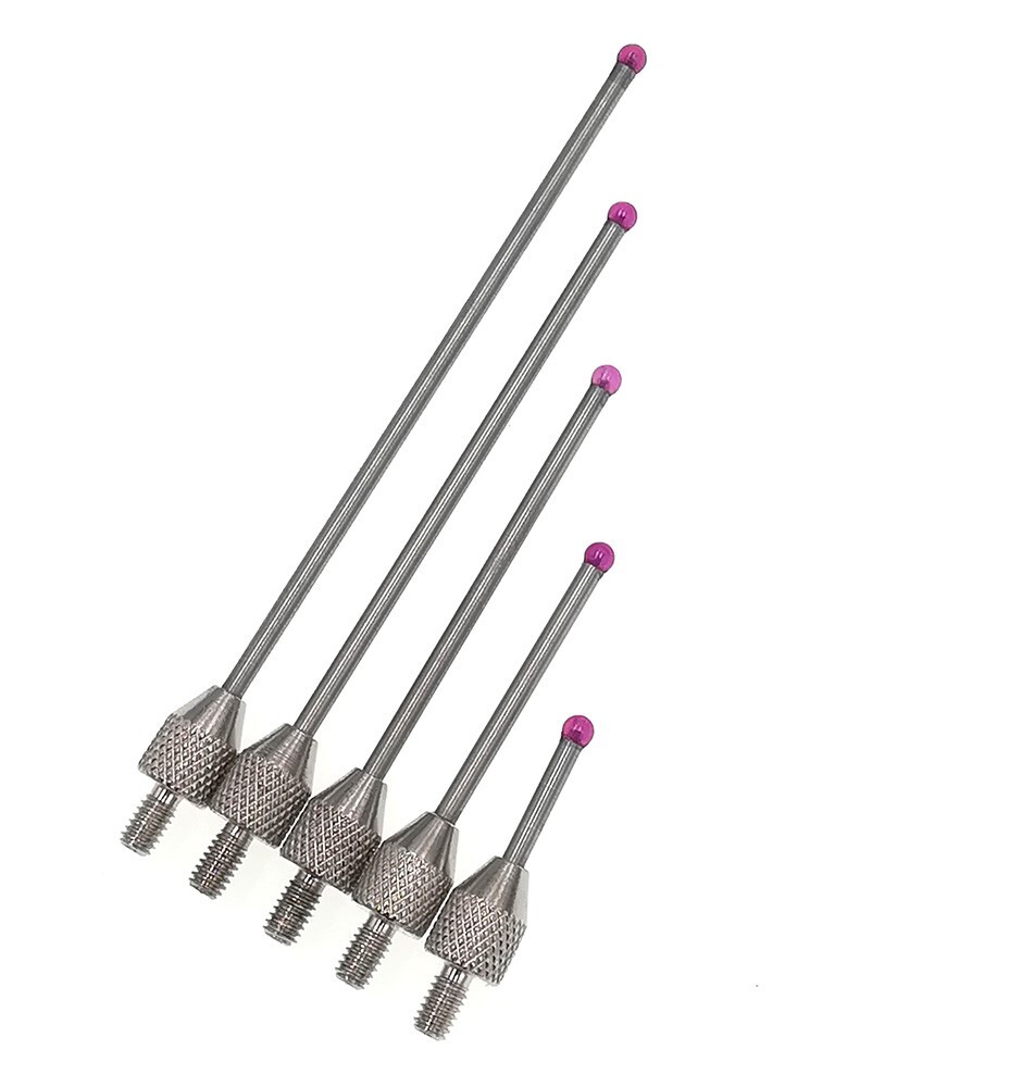 Ruby Ball Contact Points Height Gauge Dial Indicator 2 mm M2.5 Depth Measuring