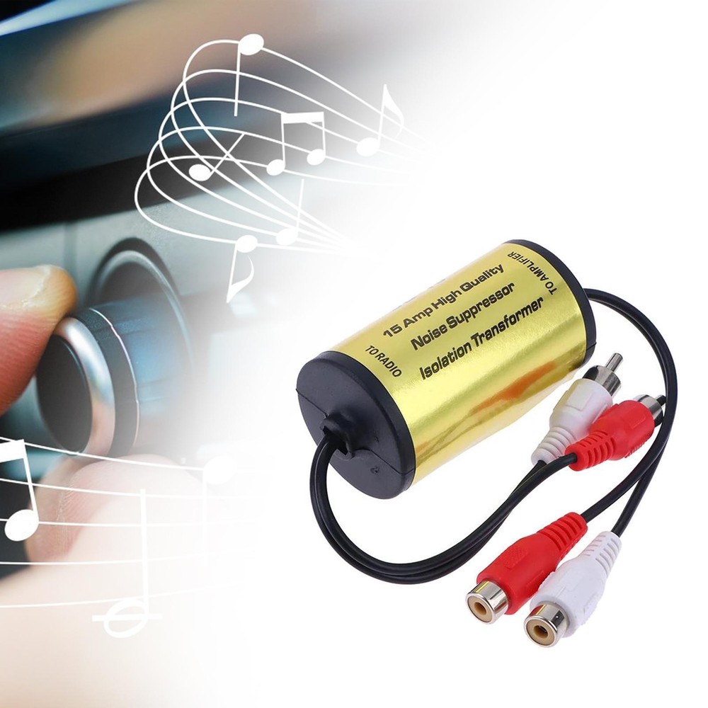 Generic RCA Audio Noise Filter Noise Reducing for Home Stereo Amplifier