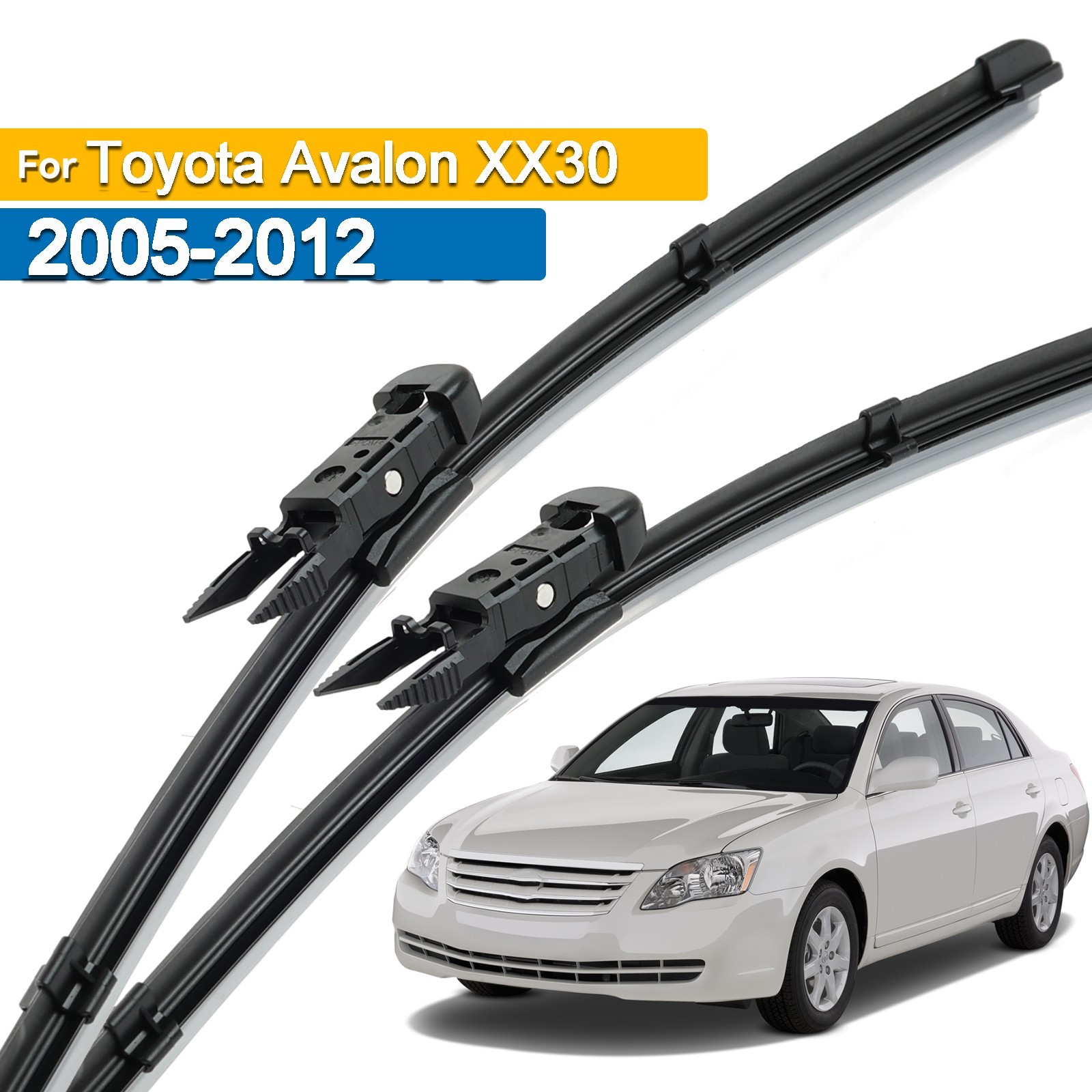 2Pcs Front Windshield Wiper Blades Set For Toyota Avalon XX30 2005-2012 26"+20"