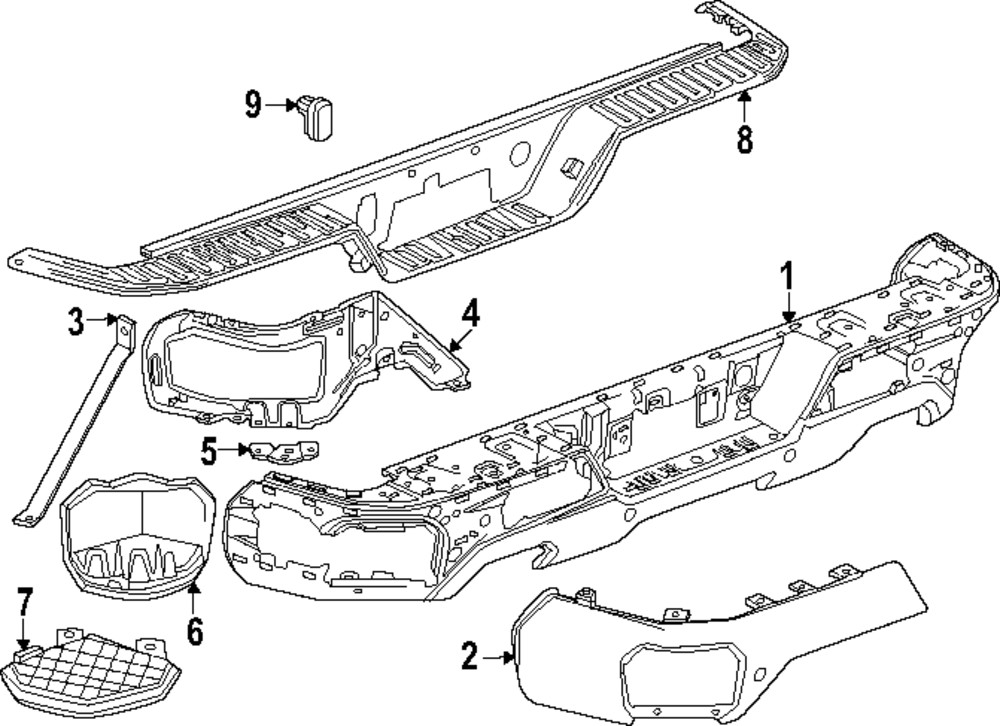 Genuine GM Pocket 84874270