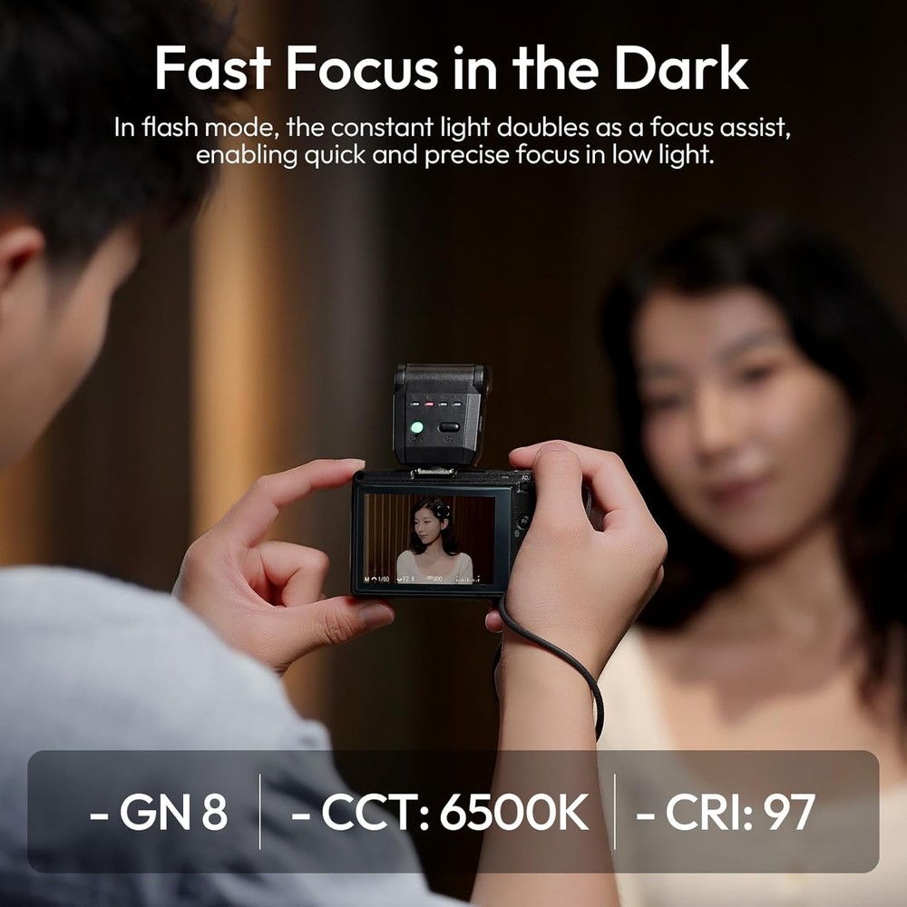 Ulanzi SL03 GN8 6500K On Camera Mini Flash