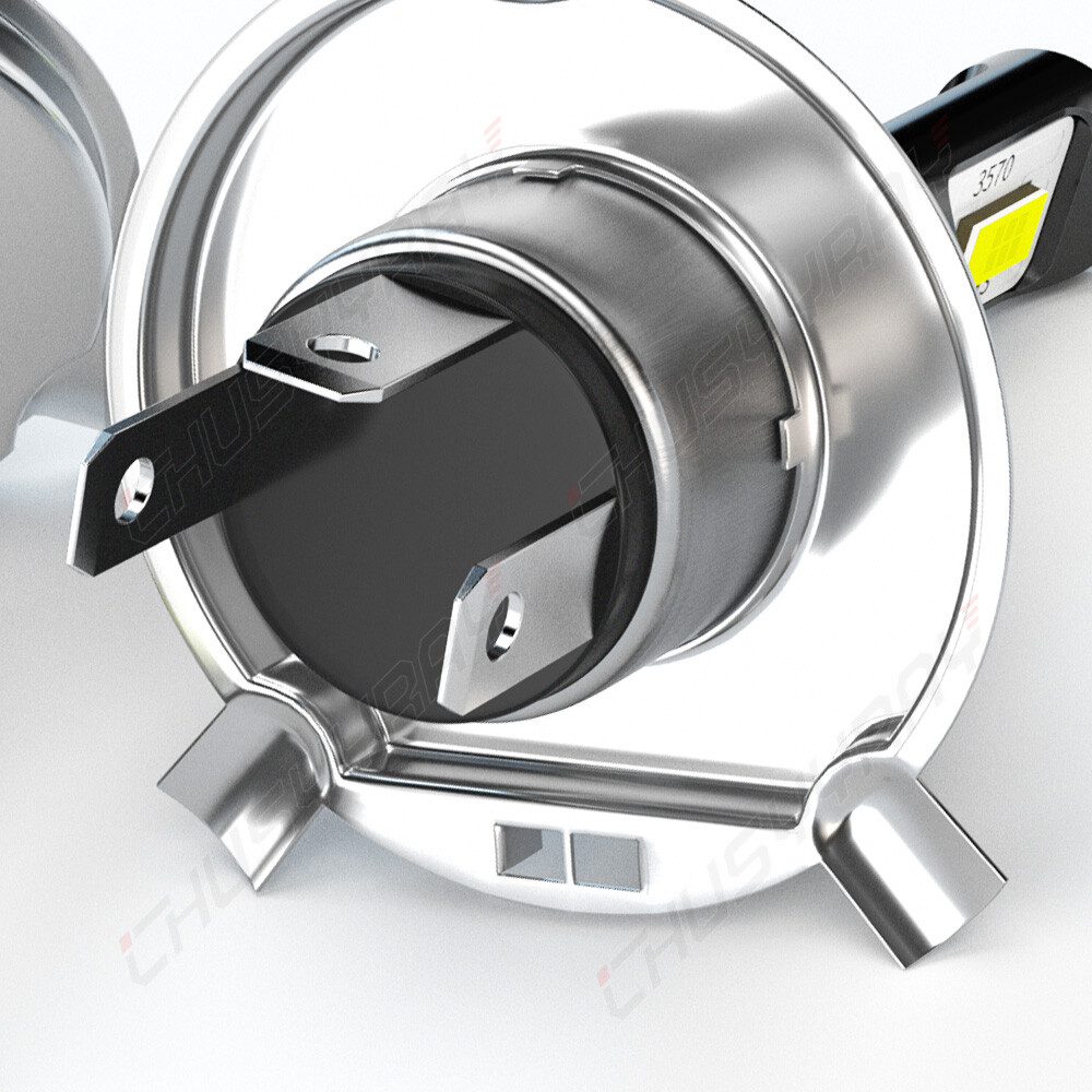 2pcs H4 SUPER LED Headlight For Yamaha Apex GT RX10GT 2006-2010 Snowmobile Bulbs